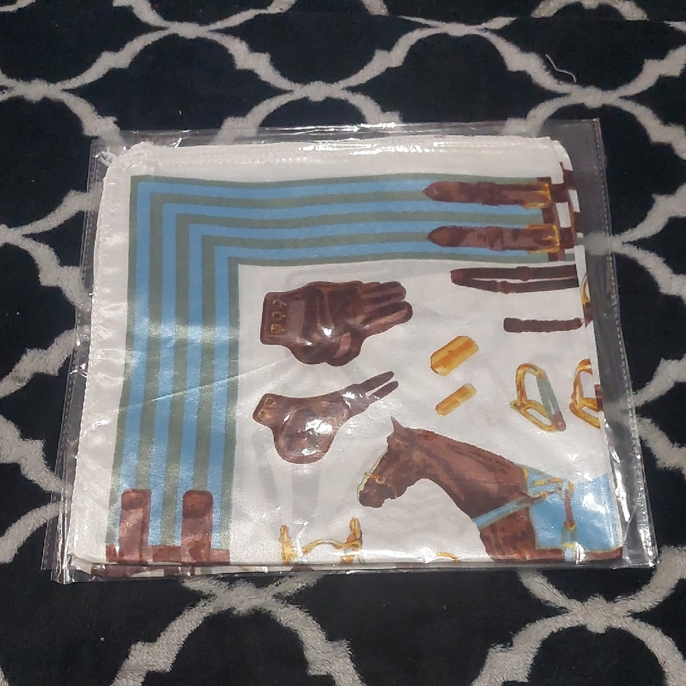shein Equestrian Themed‎ Scarf